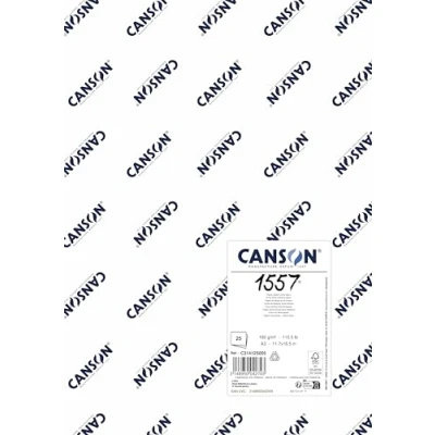 Imagen de Canson JA 1557 Pack 25 Hojas A3 Fino 180g