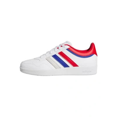 Imagen de adidas Hoops 4.0 Shoes, Zapatos Unisex Adulto, FTWR White Better Scarlet Team Royal Blue, 40 2/3 EU