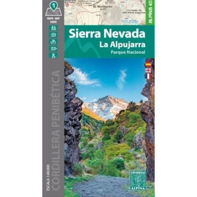 Imagen de Mapa Sierra Nevada. La Alpujarra: 1:40000