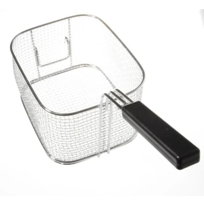 Imagen de HENDI Cesta para Freir, de Colador, Freir Frituras y Papas, con Agarradera, algunos modelos Freidoras 8L, 230x190x(H)145mm, Acero Inoxidable