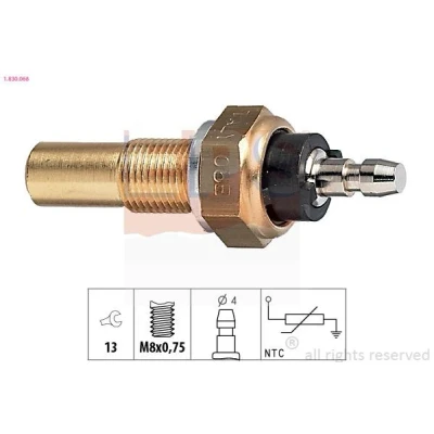 Imagen de EPS 1.830.068 Sensor de Temperatura del Refrigerante Made in Italy OE Equivalent