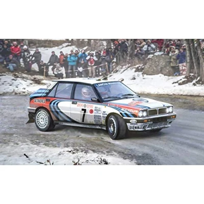 Imagen de Italeri 3658S 1:24 Lancia HF Integrale réplica Fiel, modelismo, Hobby, encolado, Kit de plástico, Montaje