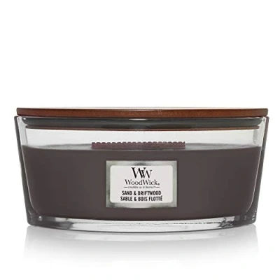 Imagen de WoodWick Scented Candle Ellipse Sand &amp; Driftwood 9 cm / 19