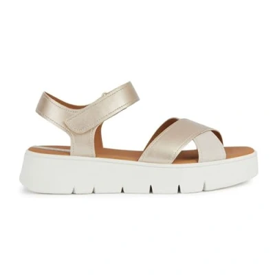 Imagen de Geox D Dandra 40 C, Sandalia de cuña, Lt Gold Sand, 41 EU