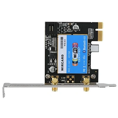 Imagen de Tarjeta inal¨¢mbrica PCI Express, WiFi de Banda Dual 2.4G / 5G y expansi¨®n Adaptador Red Bluetooth 4.0