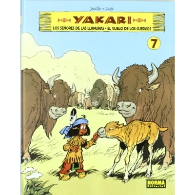 Imagen de YAKARI VOL.7 CAST.: Los Senores De Las Llanuras &amp; El Vuelo Cuervos / the Lords of Lands Flight Crows (INFANTIL Y JUVENIL)