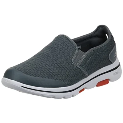 Imagen de Skechers Deportivas Go Walk Flex Relish sin Cordones para Mujer, Carbón Vegetal, 38 EU