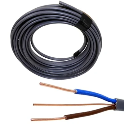 Imagen de 10 metros de cable eléctrico plano 6242Y 2,5 mm y tierra BASEC