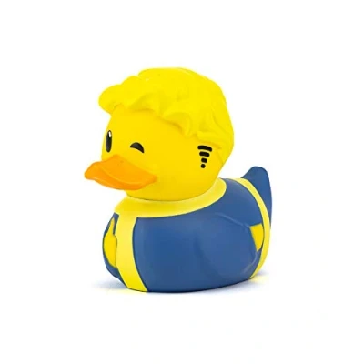 Imagen de TUBBZ Boxed Edition Figura Coleccionable de Pato Goma Vinilo Vault Boy, Producto Oficial Fallout, televisión suspenso y Videojuegos