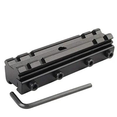 Imagen de ACEXIER 11mm / 20mm Tejedor de Cola Milano Picatinny Adaptador Montaje en riel convertidor Base Alcance para Caza monturas Rifle Militar