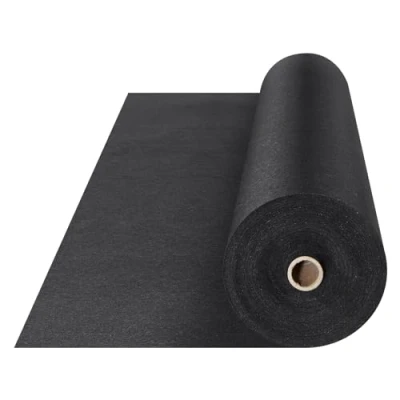 Imagen de VEVOR Tela Geotextil No Tejido 1x50 m Antimalezas 150 g/m² Permeable Resistente al Desgarro Uso Intensivo para Sistemas de Drenaje, Paisajismo, Cobertura del Suelo, Negro