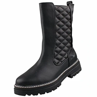 Imagen de MUSTANG 1404 603, Botín con Cordones Mujer, Negro, 39 EU