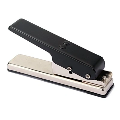 Imagen de Alnicov Perforadora de púas guitarra, máquina tarjetas plástico para hacer guitarra únicas, funciona muy bien en ABS, PVC, crédito antiguas