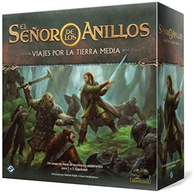 Imagen de Fantasy Flight Games Viajes por la Tierra Media Juego De Mesa Cooperativo Aventuras Estrategia a Partir 14 Años 1 5 Jugadores 2 Horas Partida Español