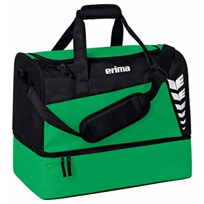 Imagen de Erima Bolsa de Deporte con Compartimento Inferior Six Wings, Smaragd/Negro, L