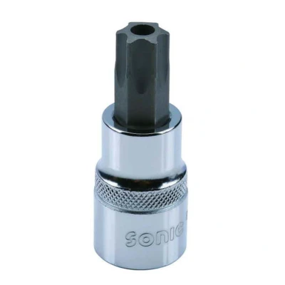 Imagen de SONIC 83706245 Piezas insertables de llave cubo 1/2 Torx TR DIN 3120 T45H Acero cromo vanadio