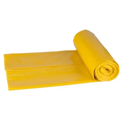 Imagen de DONAU ECO 22025432 06 bolsas de basura (120 L, resistentes, para metal y plástico, 10 basura, 1 rollo, certificado Blauer Engel), color amarillo