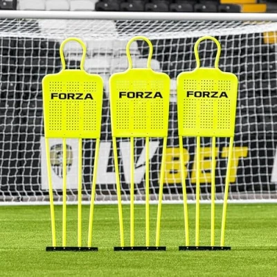 Imagen de FORZA Muñecos de Tiro Libre para Entrenamientos Fútbol Base Opcional Césped Artificial (Variedad Tamaños) (Muñeco Libre, Senior Pack 3)