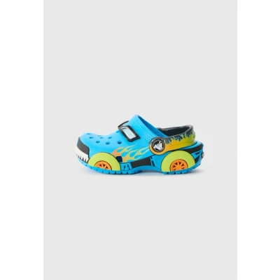 Imagen de Crocs Classic IAM Monster Truck Unisex Zuecos para niños, Talla: 19/20, Neon ocean Fibra sintética