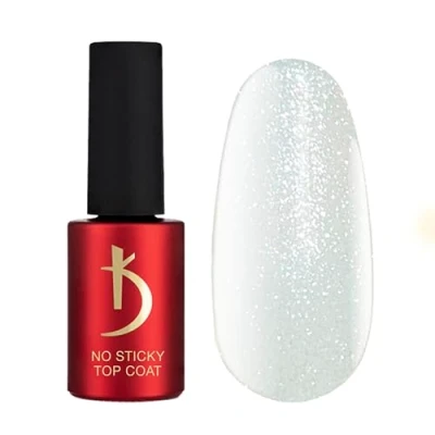 Imagen de Kodi Professional Top Coat Semipermanente No Wipe Gel UV Brilliante 7ml Esmalte Capa Superior en para Uñas Sparkle