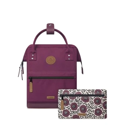 Imagen de Cabaïa Mochila Adventurer + 2 bolsillos delanteros Impermeable de día Modelo Nice, Mini, Talla única