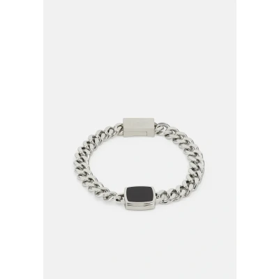 Imagen de BOSS Odell Pulsera silvercoloured/black, Hombre, Talla: One Size, Silver coloured/black