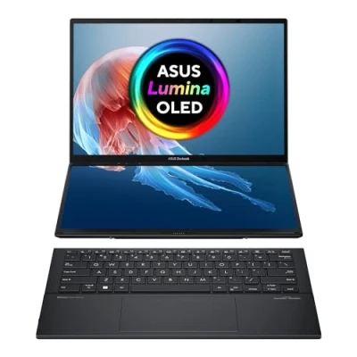 Imagen de Portátil ASUS Zenbook DUO OLED UX8406MA PZ023W, 14&quot; WQXGA+, Intel® Core™ Ultra 9 185H, 32GB RAM, 1TB SSD, Arc® Graphics, W11H