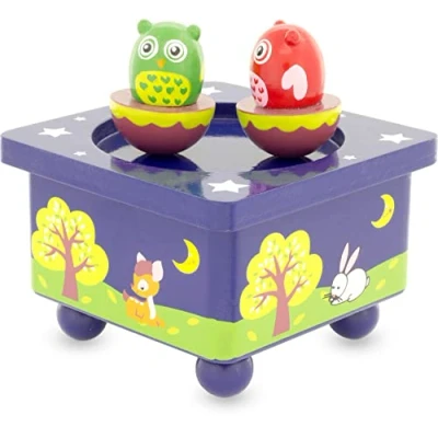 Imagen de Ulysses 3907 Owl Music Box