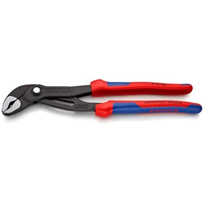 Imagen de Knipex Cobra® Tenaza para bombas de agua gris atramentado, con fundas multicomponentes 300 mm 87 02