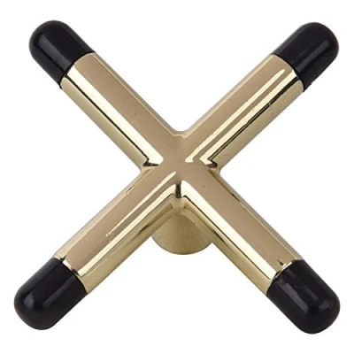 Imagen de Bridge Head, Snooker Pool Rest Puente de Metal Soporte para la Cabeza del Billar Metal(Rubber Cross Fork)