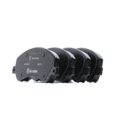 Imagen de BREMBO P 85 115 Juego de pastillas freno excl. contacto avisador desgaste con tornillos pinza accesorios
