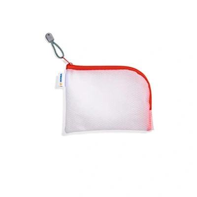 Imagen de HERMA 20024 Funda de viaje con cremallera (tamaño A6, 19 x 14 cm), color rojo