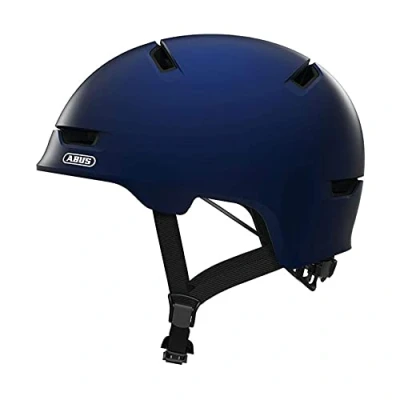 Imagen de ABUS Scraper 3.0 Casco de bicicleta urbana robusto Para el tráfico la ciudad hombre y mujer Azul, talla L