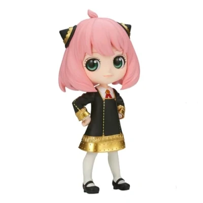 Imagen de Banpresto, Figura Q Posket Anya Forger III (Ver.A) SpyxFamily 13 cm, Multicolor BP88245