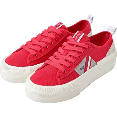 Imagen de Pepe Jeans Allen Flag Color W, Zapatilla, Fresa, 25 EU