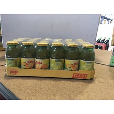 Imagen de Pago jugo de albaricoque cl 20 x 24 botellas vidrio fruta