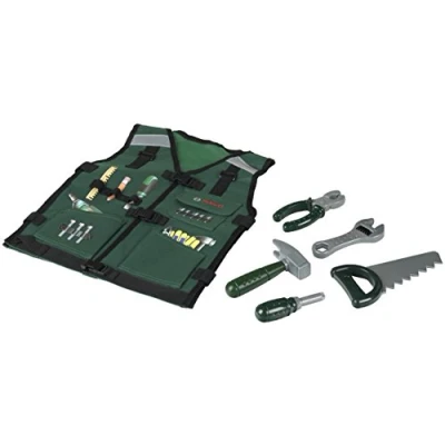 Imagen de Theo Klein 8596 Bosch Chaleco para Herramientas con Accesorios, Juguete.