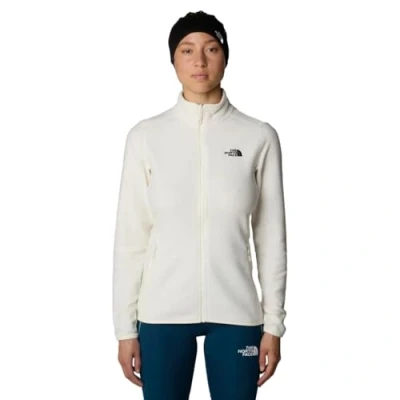 Imagen de The North Face NF0A855O4HP1 100 Glacier FZ Sweatshirt Mujer White Dune NPF Tamaño S