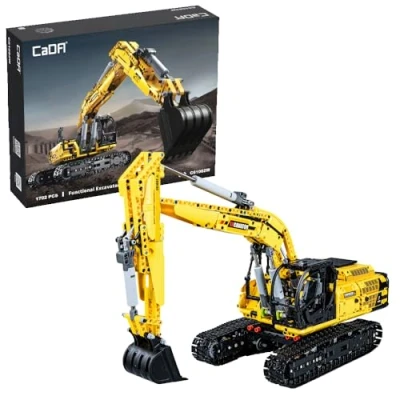 Imagen de Cada Excavadora Funcional Set de construcción 1072 Piezas 8+ (DeQube 927DE61082)