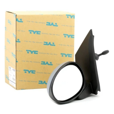 Imagen de Espejo retrovisor Tyc 305 0116 izquierda imprimado Ajuste por cable, convexo TOYOTA: Aygo, PEUGEOT: 107 Hatchback, CITROËN: C1 I