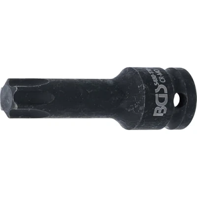 Imagen de BGS 5480 T70 Punta de vaso impacto entrada 12,5 mm (1/2&quot;) perfil en T (para Torx)