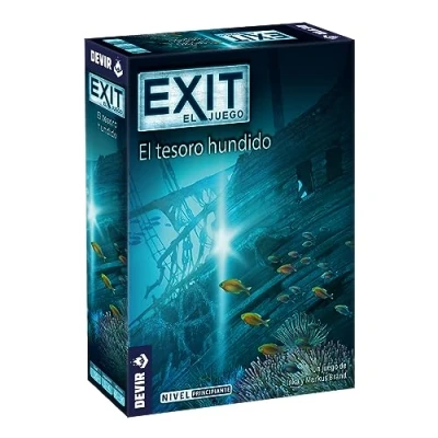Imagen de Exit el tesoro hundido juego mesa Escape Room