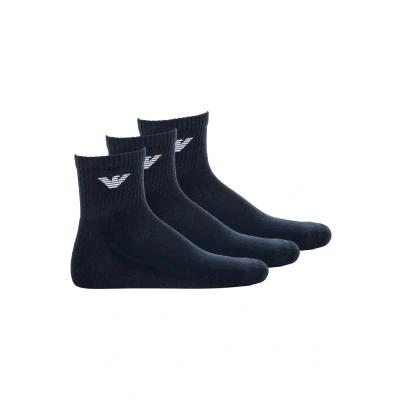Imagen de Emporio Armani Short Socks 3PACK Calcetines, Hombre, Talla: One Size, Marine