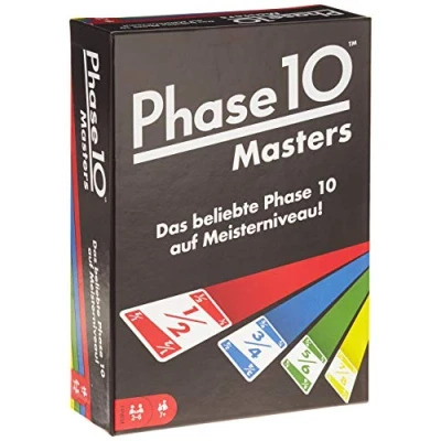 Imagen de Mattel Games Phase 10 Masters, Juego de Cartas