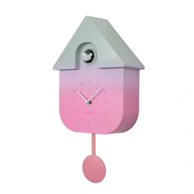 Imagen de Fisura Reloj de Cuco Degradado con dial. Pared. Pared Original para Regalo. 3 Pilas AA no Incluidas. Medidas : 21,5x8x41,5. Plástico ABS.