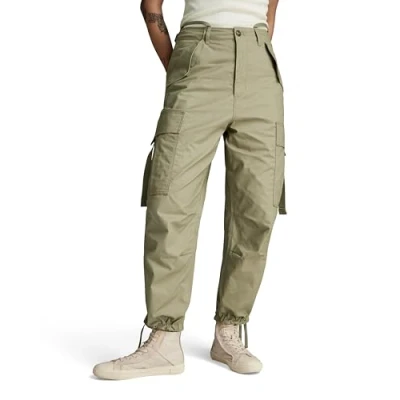 Imagen de G STAR RAW Pantalón Cargo Cropped Drawcord, Verde (Ensis Green D24389 d387 6057), 30 W para Mujer