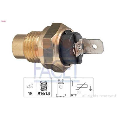 Imagen de EPS 1.830.096 Sensor de Temperatura Aceite M14x1,5 Made in Italy OE Equivalent