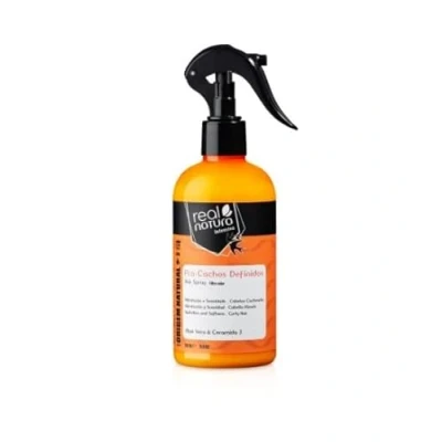 Imagen de Real Natura Bi Fase Pro Cachos Definidos Definición Excepcional Hidratación Intensiva Sin Sulfatos, Parabenos ni Siliconas Protección y Brillo Natural 300 ml