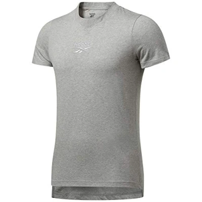 Imagen de Reebok TE Melange SS tee Camiseta, Hombre, brgrin, 3XL
