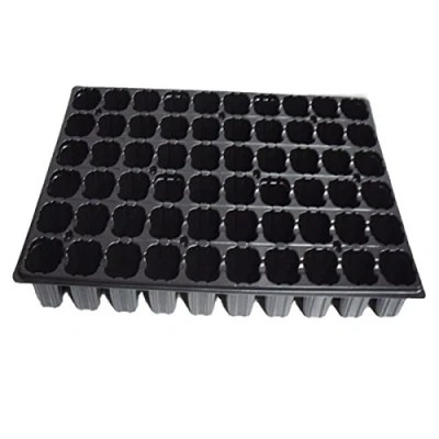 Imagen de Flower 90065 Bandeja semilleros, 60 cavidades, color Negro, 1 unidad